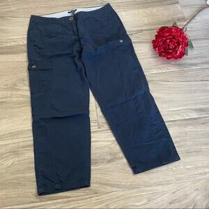 Tommy Hilfiger navy cropped pants size 10